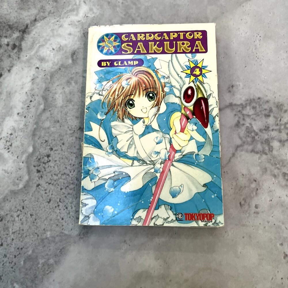 Cardcaptor Sakura Volume 4 Manga Book‎ First Print 2001 TokyoPop